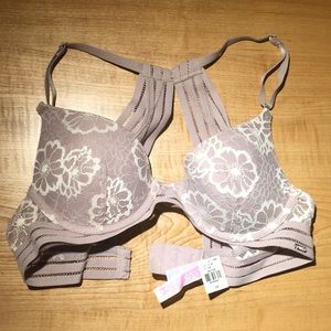 Victoria’s Secret PINK push up racerback Date Bra